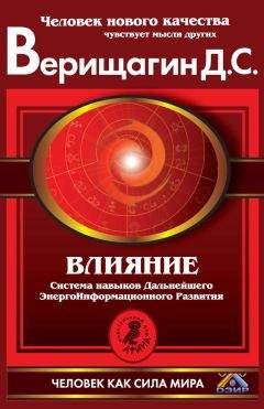 Дмитрий Верищагин - Влияние. Система навыков Дальнейшего ЭнергоИнформационного Развития. III ступень