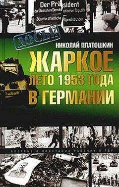 Николай Платошкин - Жаркое лето 1953 года в Германии