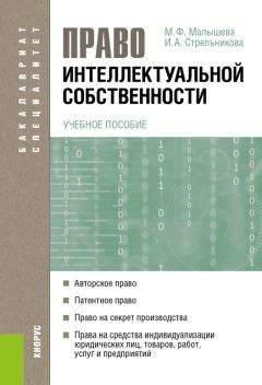 Ирина Стрельникова - Право интеллектуальной собственности