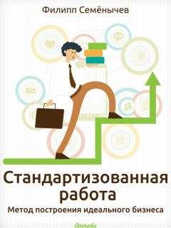 Филипп Семёнычев - Стандартизованная работа. Метод построения идеального бизнеса