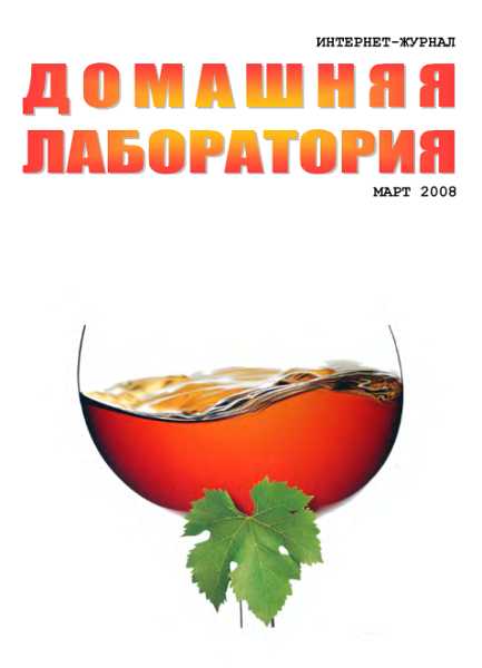 Интернет-журнал "Домашняя лаборатория", 2008 №3 - Журнал «Домашняя лаборатория»