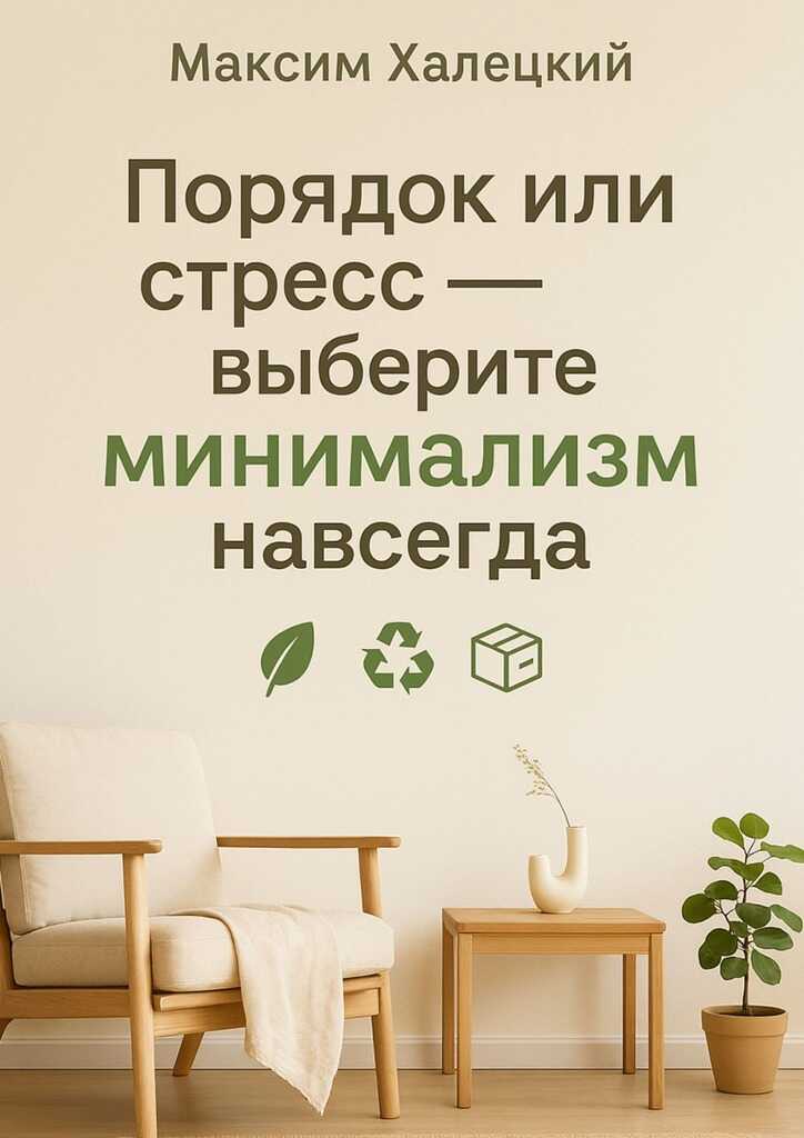Порядок или стресс – выберите минимализм навсегда - Максим Халецкий